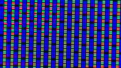 Structure sous-pixel Samsung Galaxy Book