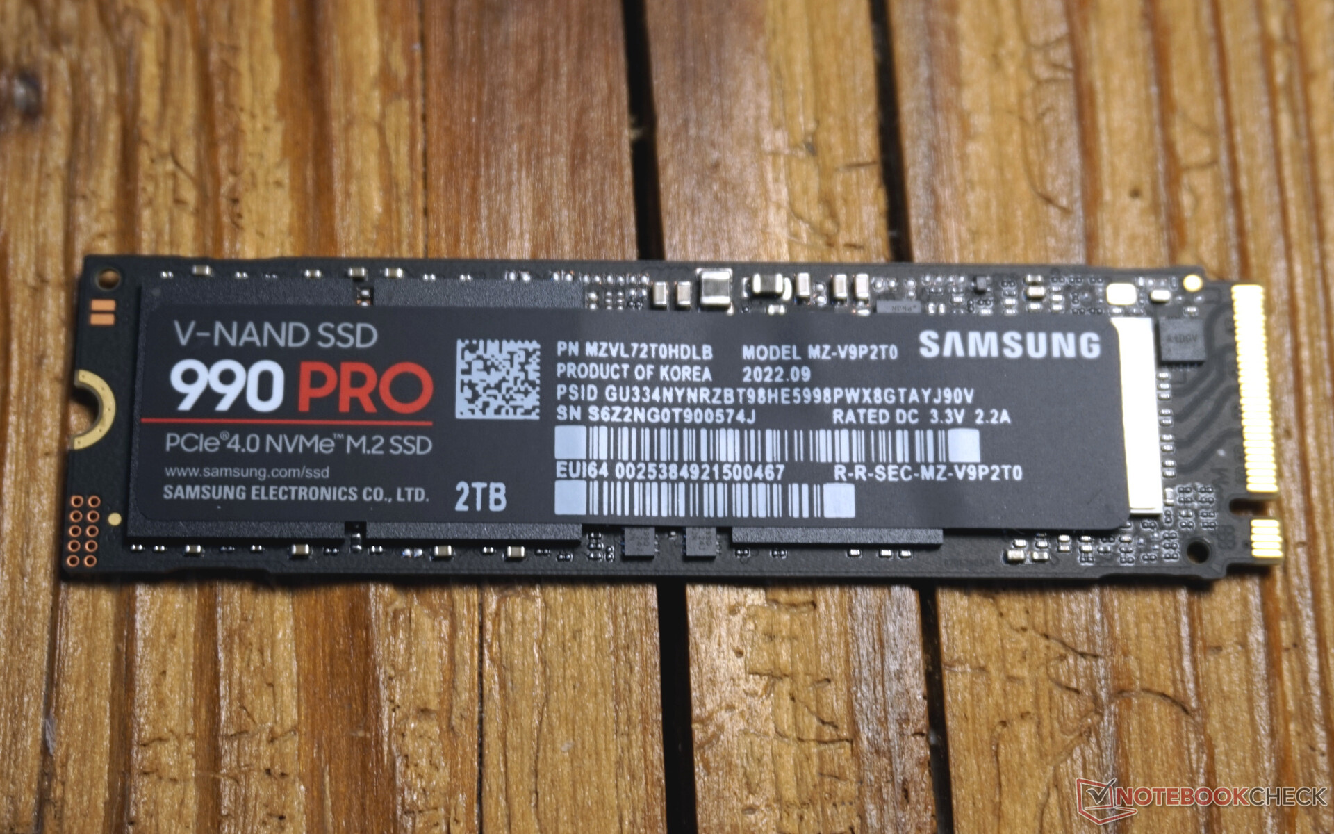 Le dissipateur thermique NVMe SSD 990 PRO de Samsung est