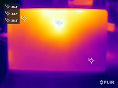 Test de résistance aux températures de surface (avant)