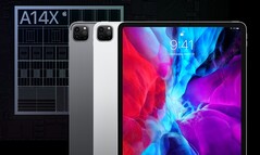 L'iPad Pro de 2021 pourrait être équipé d'un système sur puce Apple A14X. (Image source : Apple/Wccftech - edited)