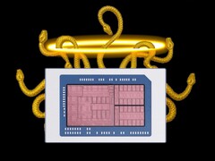 AMD Zen 6 + RDNA 5 Medusa Halo devrait sortir au deuxième semestre 2027. (Source de l'image : Moore's Law Is Dead sur YouTube)