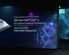 Intel a présenté le Core i9-12900KS en janvier au CES 2022. (Image source : Intel)