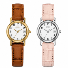 Les modèles Citizen EW1277-15A et EW1273-08A (de gauche à droite)