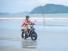 Le vélo électrique Cyrusher Scout a une autonomie de 112 miles (~180 km). (Source de l'image : Cyrusher)