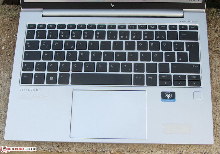 Clavier de l'EliteBook 835 G9