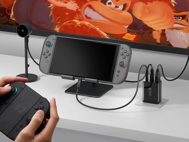 La station d'accueil OmniCentro Charger Dock for Switch 2 est une alternative plus petite et moins chère que la station d'accueil officielle de la Switch 2. (Source de l'image : JSAUX)