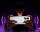 Le Legion Y70 2026 sera commercialisé en Chine le 19 mai. Photo : une photo promotionnelle montrant l'option de couleur blanche du téléphone.