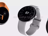 Un brevet suggère que Google pourrait utiliser la technologie des gestes cutanés dans les futures Pixel Watches. (Image source : Jon Prosser et Ian Zelbo)
