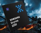 L'Exynos 2200 de Samsung devrait offrir la technologie ray-tracing dans les jeux pris en charge. (Image source : Samsung - édité (Exynos 2200 mockup))