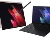 Les Samsung Galaxy Book Pro 360 et Galaxy Book Pro pourraient être lancés en mai. (Image source : Voice/EBlass - édité)