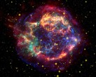 Image montrant les restes de la supernova Cassiopée A. (Source de l'image : WikiImages - Pixabay)
