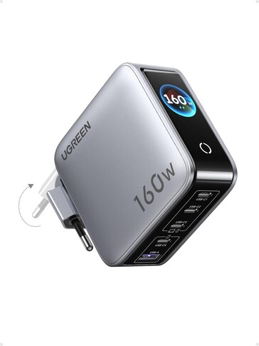 Ugreen Nexode Pro 160 W avec prise européenne