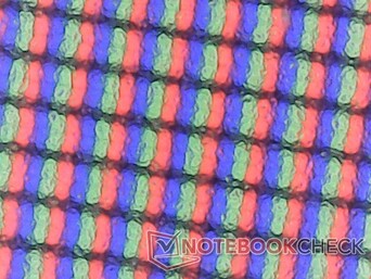 Les sous-pixels RVB mats ne sont pas aussi nets que les sous-pixels brillants
