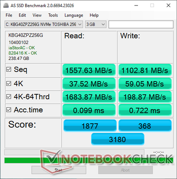 XPS 13 7390 2-en-1 - AS SSD.