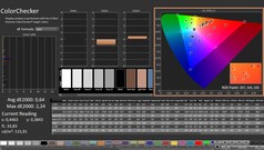 CalMAN : ColorChecker (calibré)