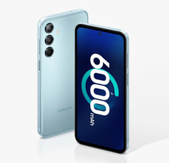 Samsung propose le Galaxy M35 en trois couleurs (voir ci-dessous). (Source de l'image : Samsung)