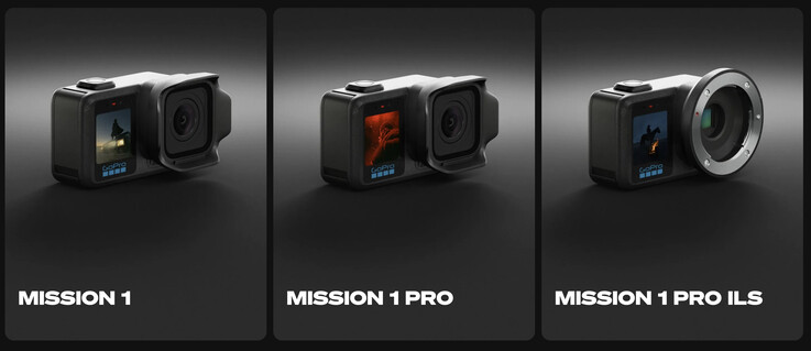 La série GoPro Mission 1 est également dotée d'un écran OLED arrière 14 % plus grand que celui de la Hero 13 Black.