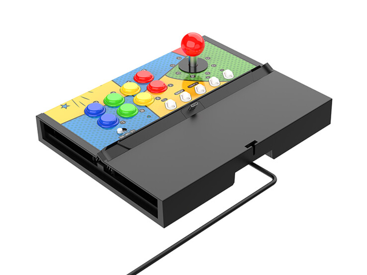 Le Legion Y700 Arcade Dock peut également être utilisé sans ses panneaux latéraux et frontaux.