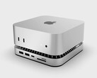 Le dernier produit de RayCue est une solution relativement compacte pour ajouter plus de ports et de stockage au nouveau Mac mini. (Source de l'image : RayCue)