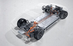 Mercedes-Benz pourrait mettre à jour l'architecture de ses gammes EQS et EQE à l'occasion d'un rafraîchissement de milieu de cycle. (Source de l'image : Mercedes-Benz)