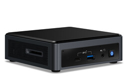 En test : l'Intel NUC NUC10i5FNK. Modèle de test aimablement fourni par Intel Allemagne.