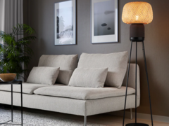 Le lampadaire SYMFONISK d'IKEA avec enceinte Wi-Fi prend en charge Apple AirPlay 2. (Image source : IKEA)