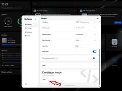 ZimaOS : Mode développeur