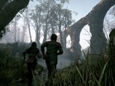 Une image montrant deux personnages de A Plague Tale: Innocence, actuellement à -90 % sur Steam.