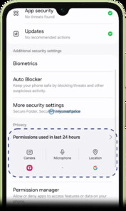 ...une version de One UI faisant fortement allusion à des fonctionnalités similaires à celles de Android 14...