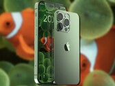 Les rendus non officiels de l'iPhone 14 Pro Max et de l'iPhone 14 Pro sont basés sur des rumeurs et des fuites. (Image source : @4RMD3/Apple - édité)