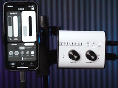 L'interface audio Blackstar Polar Go permet aux musiciens et aux créateurs d'enregistrer et de diffuser des enregistrements stéréo avec un smartphone, quel que soit l'endroit où ils se trouvent. (Source : Blackstar Amplification)