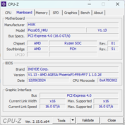 Carte mère CPU-Z