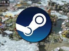 Une image représentant le logo Steam et le jeu Endless Legend, actuellement à -75 %.