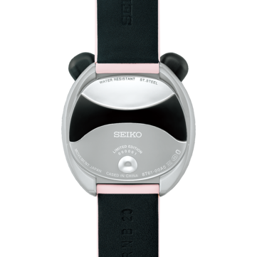 Le chronographe panda Seiko power design project en rose