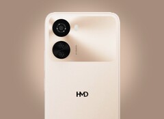 Le HMD Vibe 2 est doté d'un nouveau design et d'un module photo plus grand. (Source de l'image : HMD Global, via JB Hi-Fi)