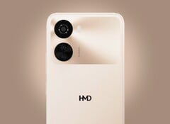 Le HMD Vibe 2 est doté d&#039;un nouveau design et d&#039;un module photo plus grand. (Source de l&#039;image : HMD Global, via JB Hi-Fi)
