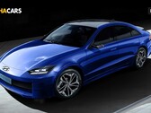 Une chaîne YouTube spécialisée dans l'automobile a publié de nouvelles images de la prochaine berline électrique de Hyundai, la Ioniq 6 (Image : GotchaCars)