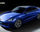 Une chaîne YouTube spécialisée dans l'automobile a publié de nouvelles images de la prochaine berline électrique de Hyundai, la Ioniq 6 (Image : GotchaCars)