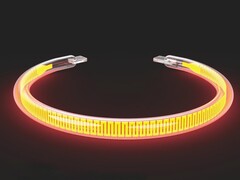 Schéma du tube chauffant en graphène développé par Midea. (Source de l'image : Midea via PR Newswire)