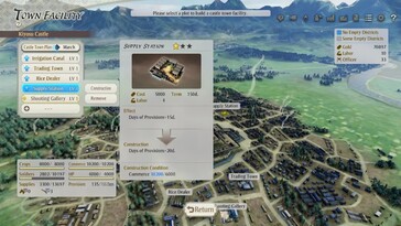 Nobunagas Ambition : Awakening Complete Edition Switch 2 UI (Image source : Nintendo of America)