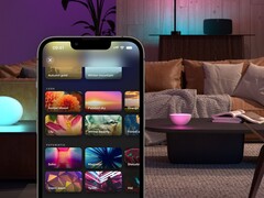 La version 5.48.0 de l&#039;application Philips Hue apporte une amélioration pour les scènes d&#039;éclairage intelligentes. (Source de l&#039;image : Philips Hue)