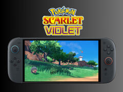 Pokémon Scarlet et Violet jouant sur la Switch 2 (Source de l&#039;image : Nintendo of America, AIPT avec modifications)