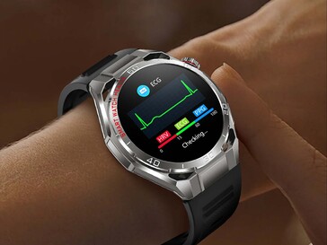 La smartwatch peut générer des électrocardiogrammes.