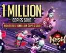 Une capture d'écran de l'annonce du million d'exemplaires vendus de Nioh 3 par Team Ninja