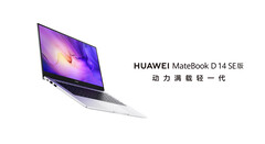 Le MateBook D 14 SE 2022 est proposé dans une seule configuration. (Image source : Huawei)