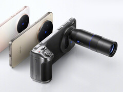 Le Vivo X300 Pro avec son kit d&#039;appareil photo. (Source de l&#039;image : Vivo - édité)