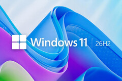 Logo de Windows 11 26H2. La mise à jour apporte plusieurs améliorations des performances.