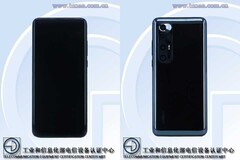 Le nouveau Mi 10 ressemble au Mi 10 Ultra de l&#039;année dernière. (Source de l&#039;image : TENAA)