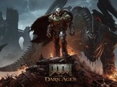 DOOM Slayer se tient au sommet d'un champ de bataille dans le key art officiel de DOOM : The Dark Ages (Source de l'image : DOOM : The Dark Ages, avec l'aimable autorisation de Keymailer)