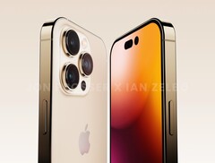 Les prochains modèles d&#039;iPhone 14 Pro verront enfin l&#039;apparition d&#039;un écran toujours allumé. (Image source : Jon Prosser &amp;amp; Ian Zelbo)
